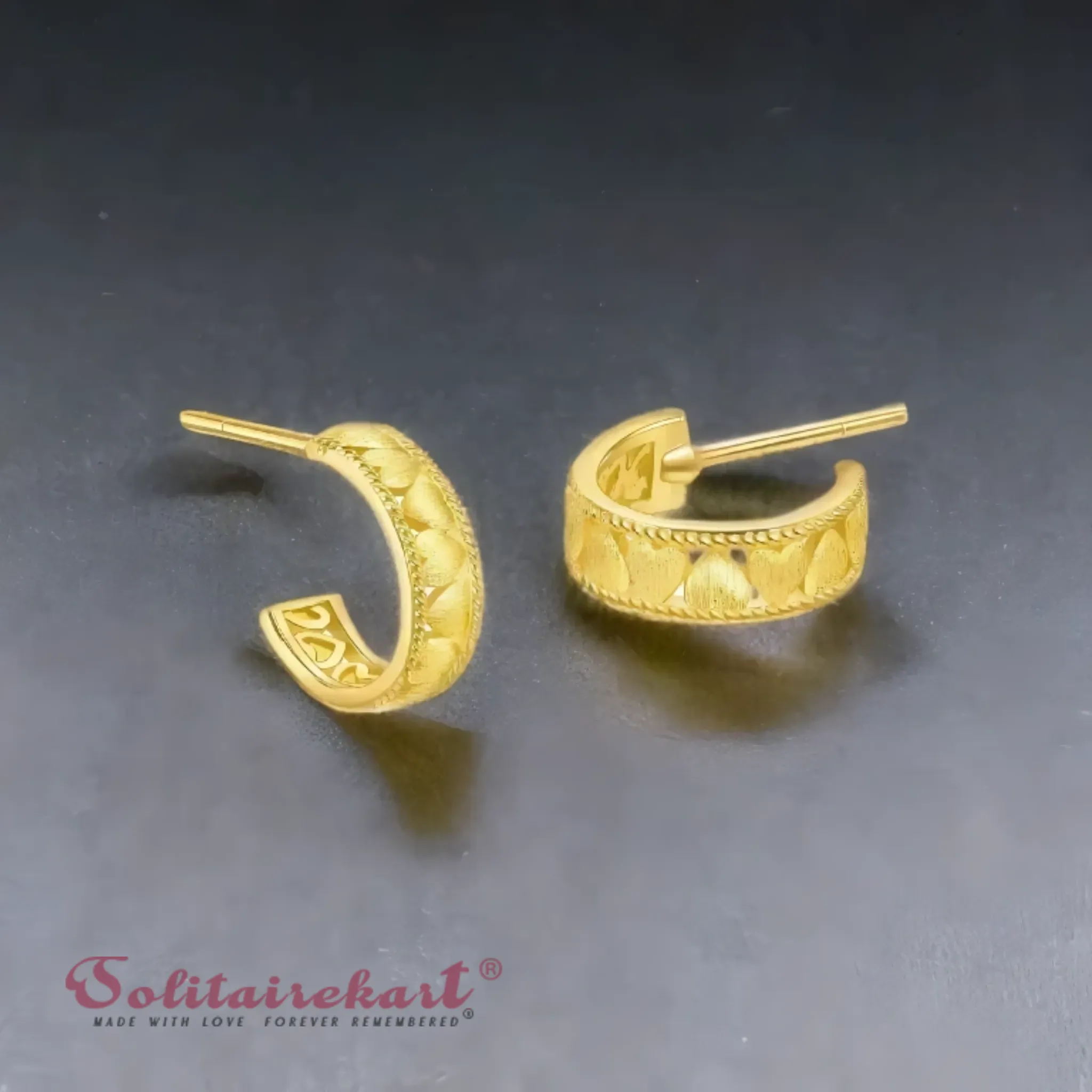 14K Gold 4.16g Hoop Earrings